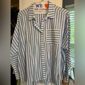 Vineyard Vines XL stripped button down